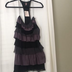 Beautiful Free People Boho Flounced Tunic